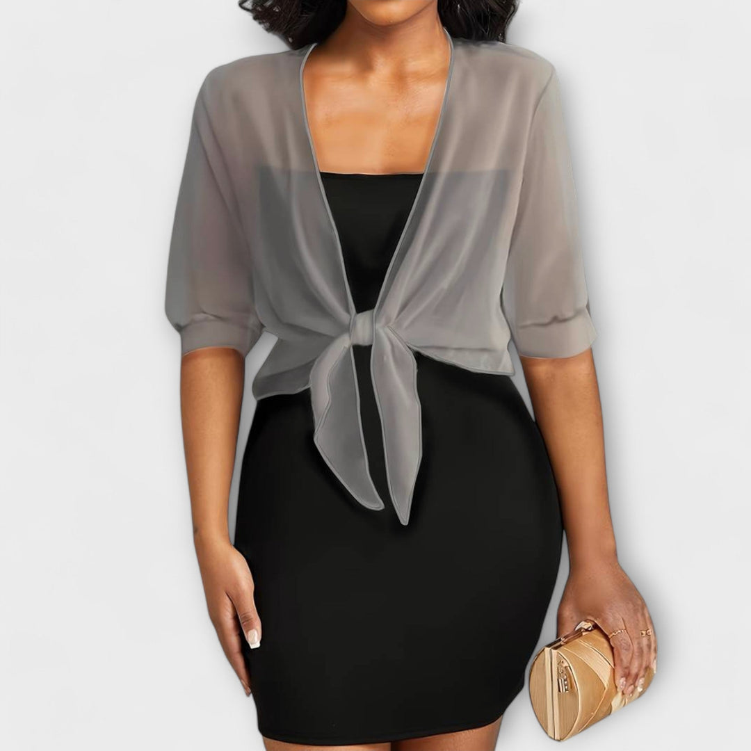 Olivia | Blouse with open front