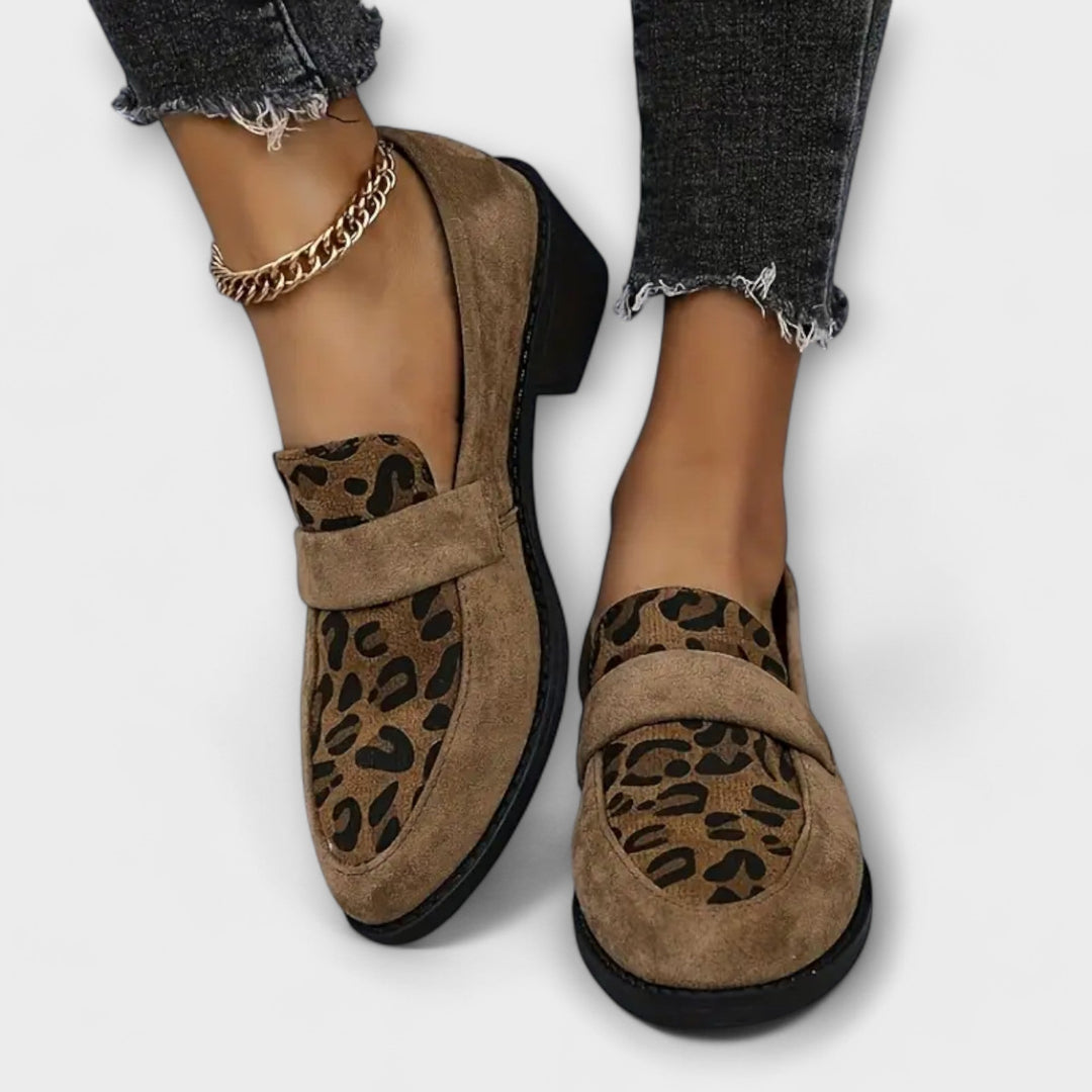 Camila - Stylish leopard print shoes