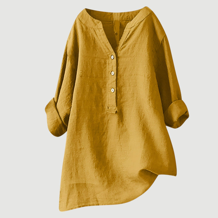 Freja™ | Airy and Comfortable Button-Up Shirt