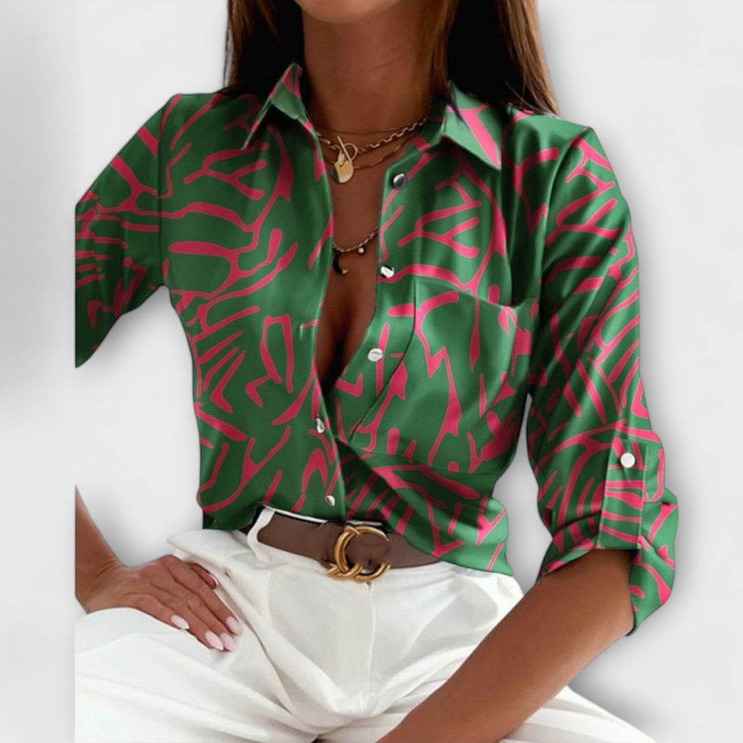 Joy | Blouse with classic collar