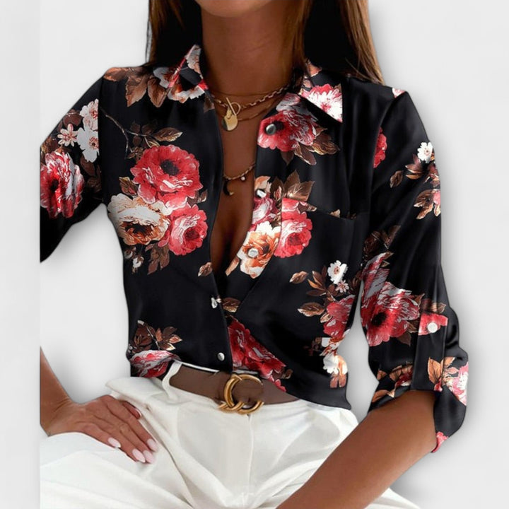 Joy | Blouse with classic collar